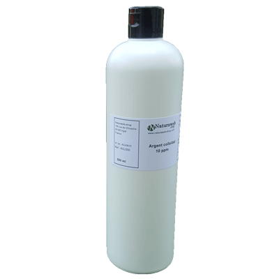 Argent cooloïdal 10 ppm 500 ml