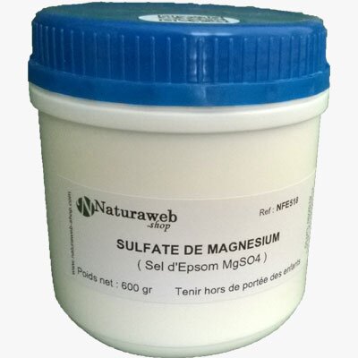 Sulfate de Magnésium (Sel d'Epson) - MgSO4 - Le Comptoir du Brasseur